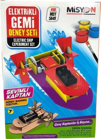 Misyon Deney Seti Elektrikli Gemi Msy-5849