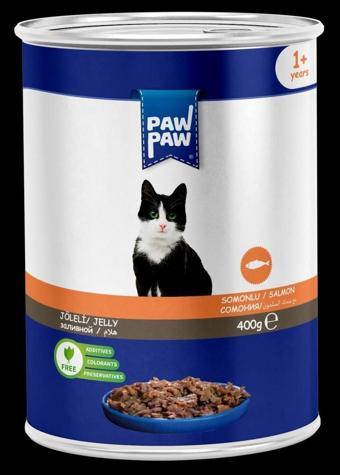 Pawpaw Joleli Somonlu Kedi Konserve 400GR 24'lü