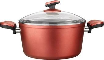 Cem titania döküm titanyum derin tencere - yemek tenceresi 28 cm