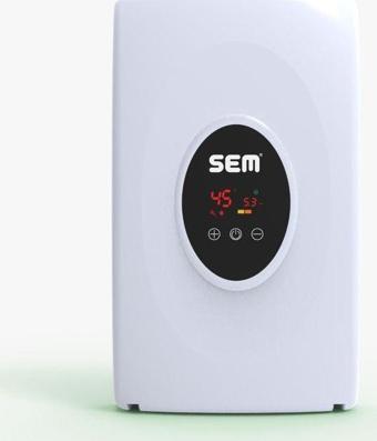 Sem Tulpar10000 Watt Merkezi Sistem Ve Güneş Su Isıtma Sistemine Uyumlu Monofaze Şofben Dijital Ekran