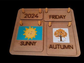 Montessori Toddler Takvim (İngilizce)