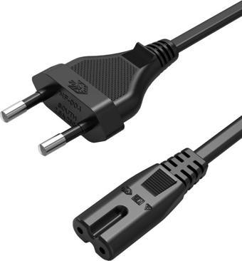 Rever 1.5Mt Güç Kablosu Ps2/Ps3/Ps4/Xbox One S/Radyo/Tv Uyumlu Power Elektrik Kablosu