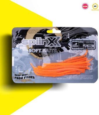 SPIINX ISOME SİLİKON 11CM 14P GLOW ORANGE GUM