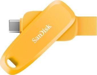 SanDisk Phone Drive 256GB SDDDC6-256G-G46YD USB & Type-C Flash Bellek Yellow Daffodil