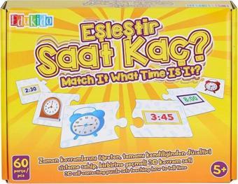 EDU-1016 Eşleştir Saat Kaç -Chiva