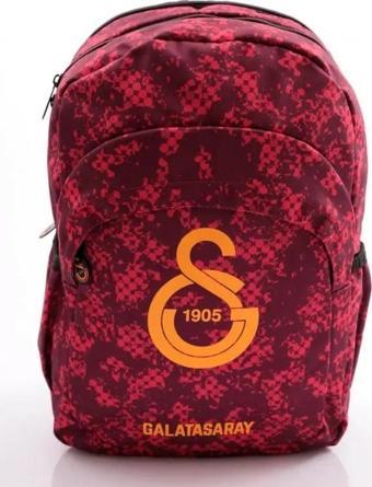 Galatasaray Büyük Logo Detaylı Kırmızı Sırt Çantası