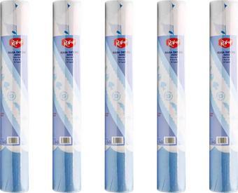 Roll-Up Deniz Desenli Tek Kullanımlık Laminelli Kağıt Masa Örtüsü - 100x150 Cm. - 16 Yaprak 5 Rulo