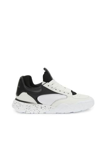 Alexander Mcqueen Court Tech Leather Sneakers