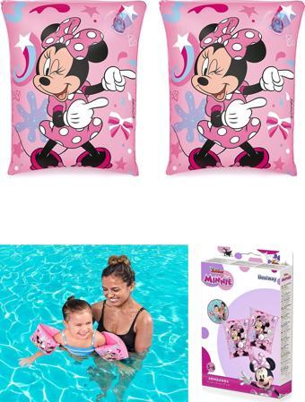 Minnie Çocuk Şişme Kolluk Minnie Mouse Deniz Plaj Yüzme Kolluğu Oyuncak