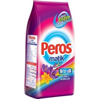 PEROS MATİK 9 KG CANLI RENKLER