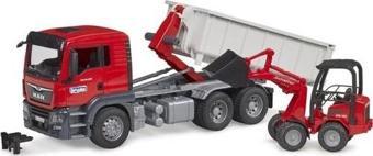 Bruder Man Tgs Damperli Kamyon & Schaffer Yükleyici BR03767