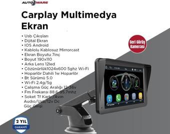 AUTOWARE  7" DOKUNMATİK EKRAN ARAÇ MULTİMEDYA