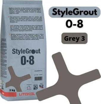 STYLEGROUT 0-8 GREY 3 DERZ DOLGU 3 KG