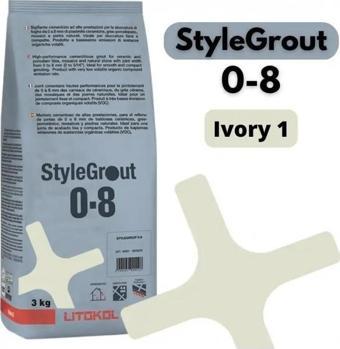 STYLEGROUT 0-8 IVORY 1 DERZ DOLGU 3 KG
