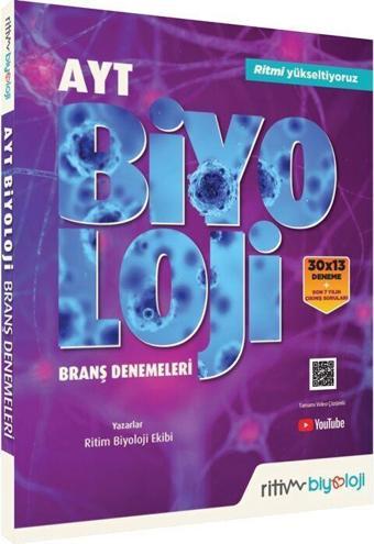 Ritim Biyoloji AYT Biyoloji 30 x 13 Branş Denemeleri - Biyotik Yayınları