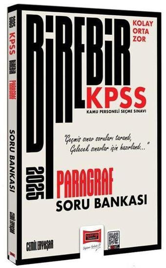 Yargı 2025 KPSS Paragraf Soru Bankası Birebir Serisi - Cemil Eryaşar Yargı Yayınları - Yargı Yayınları