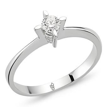 0.30 Ct Tektaş Pırlanta Yüzük  RM30056