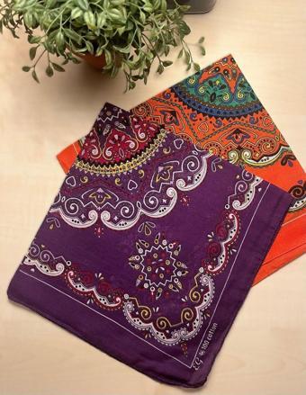 Etnik Desenli Bandana