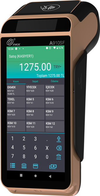 PAX A910SF ANDROİD YAZAR KASA POS