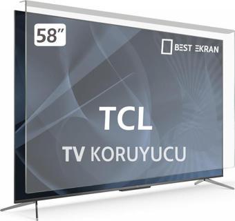 TCL 58V6B Tv Ekran Koruyucu - TCL 58" inç 58V6BGTV Tv Ekran Koruyucu