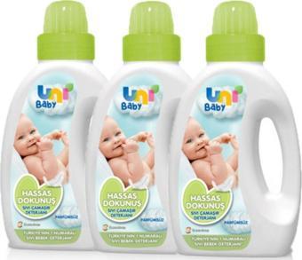 Uni Baby Hassas Dokunuş Çamaşır Deterjanı Sensitive 3 x 1500 ML
