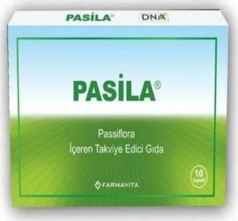 Pasila Passiflora 450 mg 10 Kapsül