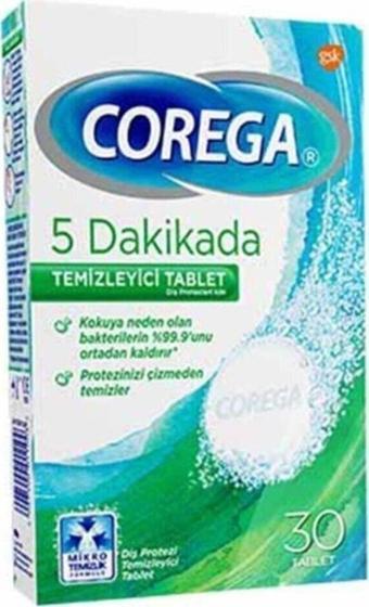 Corega 3 Dakikada Temizleyici 30 Tablet