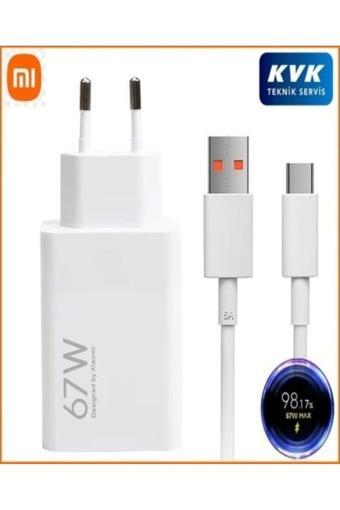 Ximix Xiaomi 67W (Watt) Typ-C Hızlı Şarj Aleti Adaptörü Kablo Seti ( Resmi Distribütör Garantili )