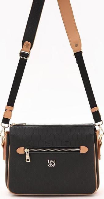 Siyah Camel  Kadın Omuz Çantası 930073