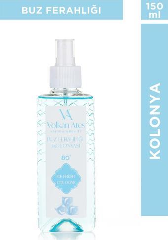 Volkan Ates Natural & Beauty Parfümlü Kolonya - Buz Ferahlığı 150 ml