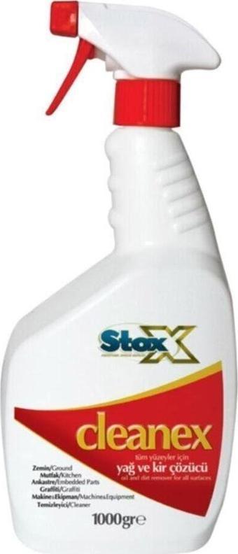 Stox Magic Mutfak Yağ Çözücü Cleanex 1lt Agır Yağları Kolayca Çözer
