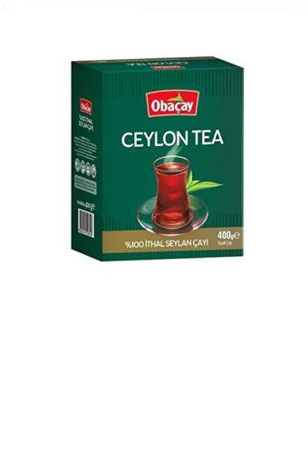 Obaçay Ceylon Tea %100 İthal Seylan Çayı 400 g.