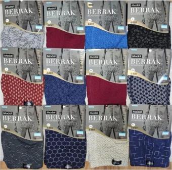 BERRAK 4497 ERKEK MODAL DESENLİ BOXER 10 ADET