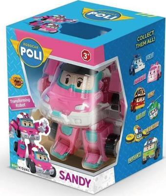 Robocar Poli Sandy Dönüşebilen Robot Figür – 10 cm – Eğlenceli Oyuncak Araç ve Robot 3+