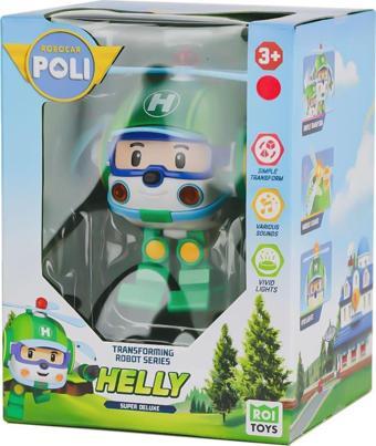Robocar Poli Işıklı ve Sesli Deluxe Transforming Robot Figür – HELLY (3+ Yaş)