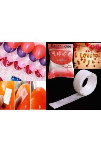 Balon Yapıştırma Bandı Çift Taraflı 100 Adet