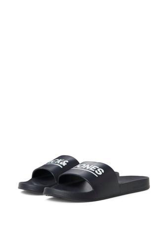 Jack & Jones Erkek Marka Logolu Günlük Antrasit Terlik - 12236477