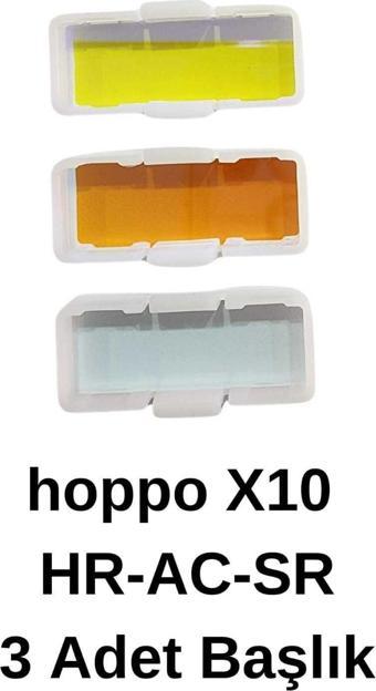 Hoppo X10 Hr Ac Sr Başlık 3 Adet Takım