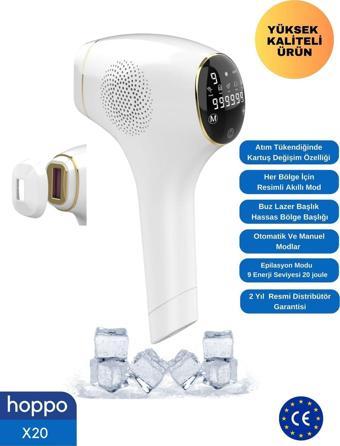 Hoppo Ipl Buz Lazer Epilasyon Cihazı X20 999.999 Flash Atım