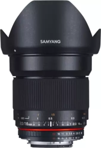 Samyang 16mm f/2.0 ED AS UMC CS Krop Lens