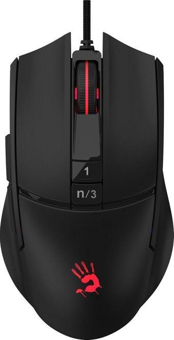 Bloody L65 Max RGB Optik Kablolu Oyuncu Mouse Siyah