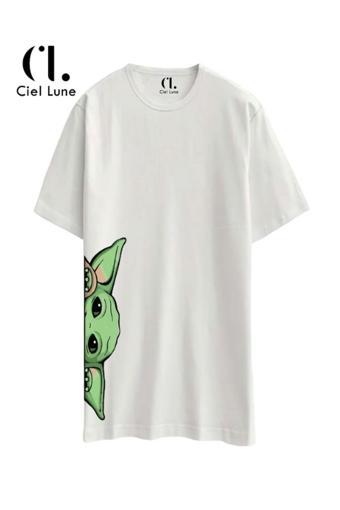 Nevermınd Unisex Baby Yoda - Oversize T-Shirt
