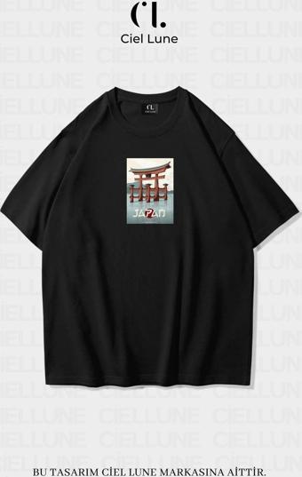 Nevermınd Unisex Kadın Erkek Japan Baskılı Özel Tasarım Oversize T-Shirt