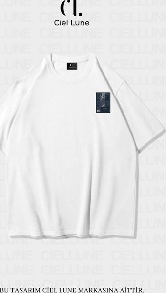 Nevermınd Unisex Kadın Erkek Golden Ratio Baskılı Özel Tasarım Oversize T-Shirt