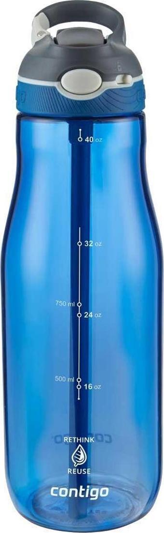 Contigo Ashland Tren Tek El Bas İç Kapaklı Su Matarası 1200ml 2197071