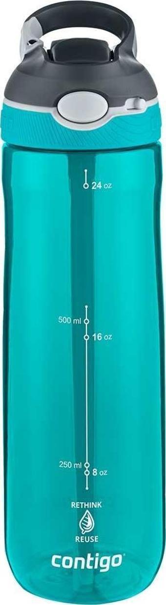 Contigo Ashland Tren Tek El Bas İç Kapaklı Su Matarası 720ml 2191381