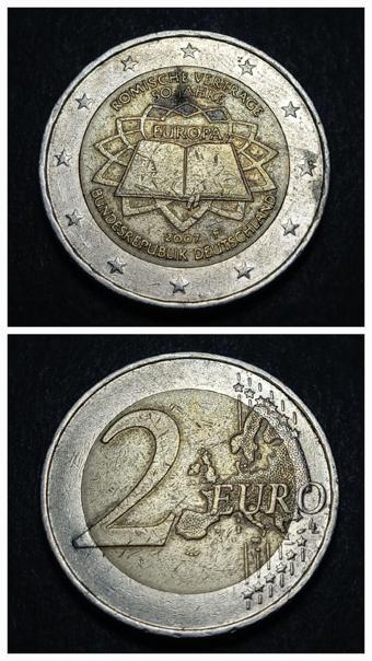 Escoines Koleksiyon 39963680d4b999b1fb 2007 Hatıra 2Euro ÇT/ÇÇT Eski Yabancı Madeni Para