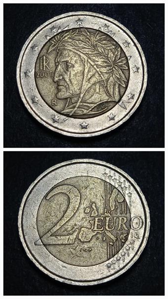 Escoines Koleksiyon 39963680d4b9eb96d2 2005 Hatıra 2Euro ÇT/ÇÇT Eski Yabancı Madeni Para