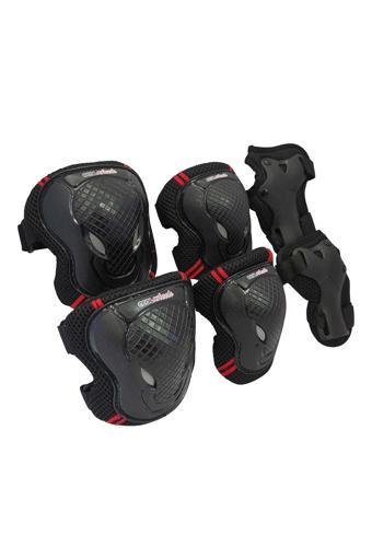 Cool Wheels Çocuk Scooter & Paten Koruma Seti – Kaliteli Dizlik ve Dirseklik Seti (S) Kırmızı FR37715