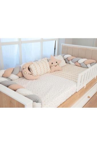 Miracool Örgü Uyku Seti / Örgü Nevresim Takımı / 7 Parça / 80X180/90X190/100X200Cm